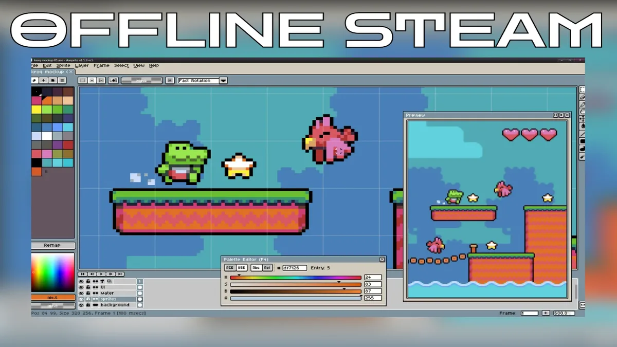 Aseprite  |  Оффлайн Аккаунт Steam