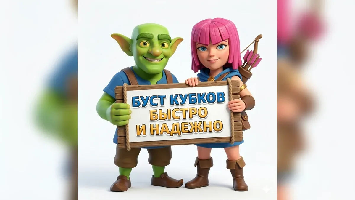 Буст c 0-10000 Clash Royale