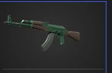 AK-47 | Зимняя зелень  Поношенное